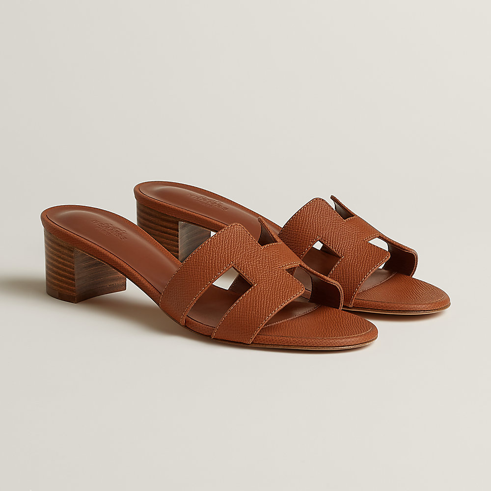 Sandália Oasis - Bege | Hermès Brasil